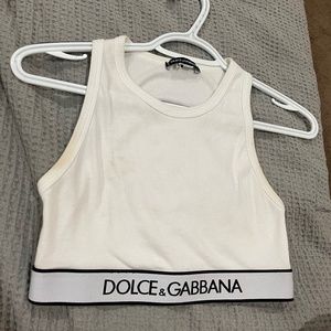 Authentic dolce & gabanna bra/ crop top